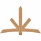 Ekena Millwork Alberta Smooth Timber Gable Bracket, Western Red Cedar, 72"W x 48"H x 3 1/2"D x 5 1/2"F, 16/12 Pitch GBW072X48X0406ALB00SWR - alternate 1